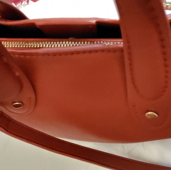 Zara maroon bag - Picture 9 of 10